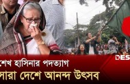 প্রধানমন্ত্রী শেখ হাসিনা পদত্যাগ করে দেশ ছেড়েছেন