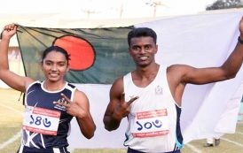 দেশের দ্রুততম মানব ও মানবীর তালিকায় পুনঃরায় ইসমাইল এবং শিরিন