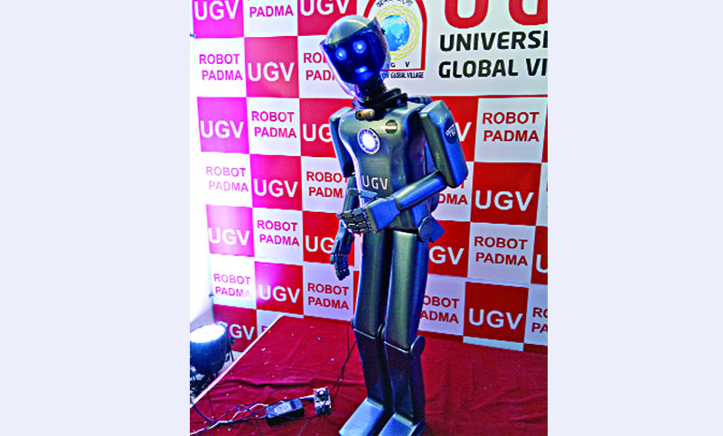 রোবট তৈরি  হলো পদ্মা নামে