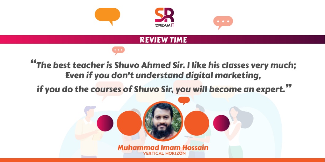 SR DREAM IT is offering professional Digital Marketing Courses with Lifetime course access & Lifetime Free online support.